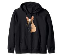 Cani Francesi Bulldog Frenchie Felpa con Cappuccio