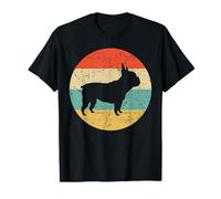 Cani Frenchie Retro Bulldog Francese Proprietario del cane Maglietta