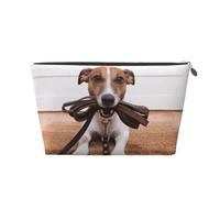 Cani Jack Russell Terrier Animali, Borsa da toilette Borsa per trucco Borsa per cosmetici Borsa da toilette da viaggio portatile