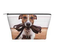 Cani Jack Russell Terrier Animali, Borsa da toilette Borsa per trucco Borsa per cosmetici Borsa da toilette da viaggio portatile