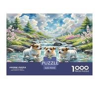 Cani Kerry Blue Terrier Puzzle 1000 Pezzi Per Adulti Puzzle Gioco Regali Per Adulti Cartone Riciclato Al 100% Home Decorazione 70x50cm/1000pcs