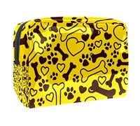 Cani osso zampa amore modello Borsa cosmetica dell'organizzatore di viaggio della toilette per le donne