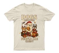 Cani Perché Le Persone Sono T-Shirt Unisex Regalo Retro Divertente Natura...
