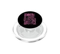 Cani Perché Le Persone Succhiare Zampa Stampa Grunge Humor PopSockets PopGrip per MagSafe