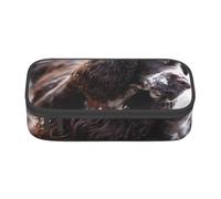 Cani ricci bianchi brunastri di Cocker Spaniel inglese, Astuccio per matite, Astuccio per matite Astuccio per penne a matita di grande capacità Borsa per cosmetici