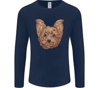 Cani Sorridente Yorkshire Terrier Uomo Maniche