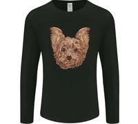 Cani Sorridente Yorkshire Terrier Uomo Maniche