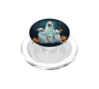 Cani spaventosi Halloween, fantasma PopSockets PopGrip per MagSafe
