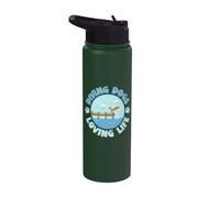 Cani subacquei Amare la vita Dock Diving Stainless Steel Insulated Water Bottle