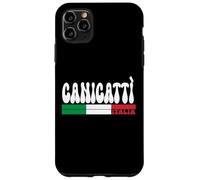 CANICATTÌ City Italia Vintage Bandiera Italia per gli amanti dei viaggi Custodia per iPhone 11 Pro Max