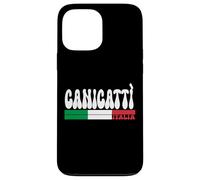 CANICATTÌ City Italia Vintage Bandiera Italia per gli amanti dei viaggi Custodia per iPhone 13 Pro Max