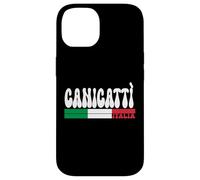 CANICATTÌ City Italia Vintage Bandiera Italia per gli amanti dei viaggi Custodia per iPhone 14