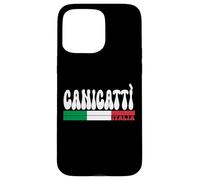 CANICATTÌ City Italia Vintage Bandiera Italia per gli amanti dei viaggi Custodia per iPhone 15 Pro Max