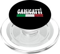 CANICATTÌ City Italia Vintage Bandiera Italia per gli amanti dei viaggi PopSockets PopGrip per MagSafe