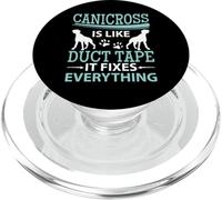Canicross è come un nastro adesivo che fissa tutto il cane che corre PopSockets PopGrip per MagSafe