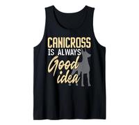 Canicross è sempre una buona idea per correre un cucciolo amante dei cani Canotta