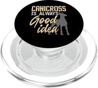 Canicross è sempre una buona idea per correre un cucciolo amante dei cani PopSockets PopGrip per MagSafe