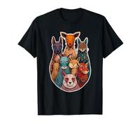 Canid Fox Wild Dog Nature Spirit Core Hunt Pack Eternal Maglietta
