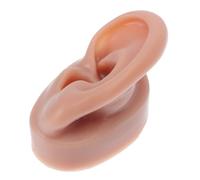 CANIGHT 1 Pz Orecchio Simulato in Silicone Orecchio Finto Per Pratica Piercing Presentazione Didattica