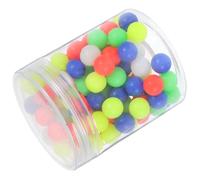 CANIGHT 100 Palline Di Plastica Colorate, Mini Palline Di Conteggio, Giocattoli Di Piccole Perline, Palline Di Conteggio Per L'Apprendimento, Palline Sfuse, Perline Didattiche Sulla