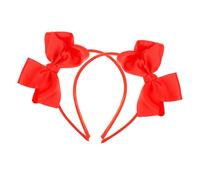 CANIGHT 2pezzi Cerchietti Con Fiocchi Per Bambine Accessori Per Fasce Colorate Per Stile Quotidiano e Occasioni Speciali Sicuri e Confortevoli Per Ragazze Anni