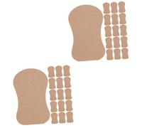 CANIGHT 40 Pezzi Adesivi Assorbenti Per Il Sudore Ascellare, Forniture Estive, Assorbenti Monouso Per Ascelle Da Donna, Assorbenti Per Il Sudore Sulla Pelle, Assorbenti Per Le Ascelle,