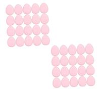CANIGHT 40 Pz Soffio Delle Dita Trucco Soffio Spugne Per Il Trucco Delle Dita Morbido Soffio Per Il Trucco Piumino Da Cipria Cosmetico Soffio Cosmetico Spugna Idrofilo Non Lattice Rosa