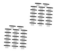 CANIGHT 40pezzi Clip Per Parrucche e Extension Accessori Pratici Per Fissare Parrucche e Comodi e Resistenti Facili Da Usare Senza Deformazioni Per Uso Quotidiano e Occasionale