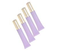 CANIGHT 4pezzi Tubi Per Crema Per Occhi Ricaricabili Testa Massaggiante Per Cosmetici Pratici e Leggeri Per Makeup e Prodotti Di Bellezza