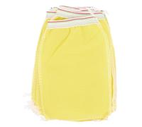 CANIGHT 50 Pz Asciugamano usa e getta guanto doccia guanti da massaggio guanto per la pulizia del corpo spugne forniture per la doccia guanti da doccia portatili tessuto non tessuto Yellow