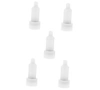 CANIGHT 5pezzi Dispenser Di Sapone Da Muro Per Ambienti Pubblici Accessorio Per Bottiglie Erogatore Liquido Per Cucina e Bagno Design Elegante e Resistente Compatibile Con Bottiglie Per