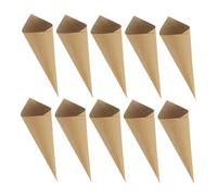 CANIGHT 60 Pezzi Coni di Carta per Confetti Capacità Grande Porta Petali Secchi Raffinato e Classico per Bomboniere e Feste a Tema Retrò