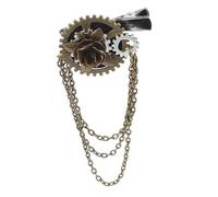 CANIGHT Accessori Per Ragazza Vintage Punk Style Barrette Metal Gear Spilla Spilla Retro Steampunk Gear Fermagli Per