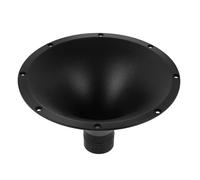 CANIGHT Adattatore per Altoparlante Bocca Rotonda da 8 Pollici in Abs Nero, Accessori per Tromba da Palco Copertura Sonora per Uso Esterno e Sale Conferenze