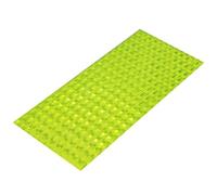 CANIGHT Adesivi Riflettenti per Ruote Bicicletta 8 Pezzi Strisce Gialle in PVC per Sicurezza e Decorazione Notturna Mentre Si Guida in Nebbia al Buio