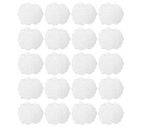 CANIGHT Assorbenti Sudore Ascelle 20 Pezzi Bianco Non Tessuto Film Pe per Protezione e Comoda Contro Macchie e Sudore Sotto le Ascelle