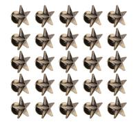 CANIGHT Borchie a Stella Decorazioni Pratiche 50 Pezzi in Lega Accessori Facili da Installare per Progetti DIY Punk per Scarpe, Cinture e Abbigliamento