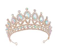 CANIGHT Cerchietto Per Con Di Diamanti A Goccia D'Acqua, Con Strass, A Forma Di, Da Donna, Decorativo, Per Copricapo Da Sposa, Accessori Per Per Matrimonio, Tiara Per Ragazze, Cerchietto