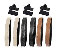 CANIGHT Cinturini Elastici per Scarpe Tacchi Alti per Mantenere il Tallone Fermo al Posto 3 Paia in Pu Resistente Corda Elastica, Pratici e Chic
