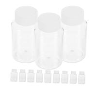 CANIGHT Contenitore Per Medicine Da Viaggio Bottiglie Con Tappo Sigillante in Plastica Trasparente Organizer Per Medicinali Con Capacità Adeguata