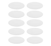 CANIGHT Diffusore di Luce Diffusione Uniforme della Luce in Acrilico Bianco 10 Pezzi Sostituzione senza Attrezzi per Plafoniera LED per Negozi e Soggiorni Moderni