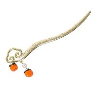 CANIGHT Fermaglio per Chioma Dorato in Lega Semplice ed Elegante, Accessorio Vintage per Donne e Ragazze, per Fermare Chioma Spessi e Decorare Chignon in Occasioni Serali