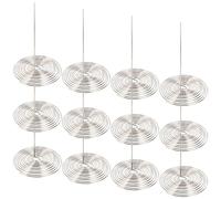 CANIGHT Filtri per Tè Sfuso in Acciaio Inox 12 Pezzi Beccuccio e Molla a Spirale, Utensili da Cucina per Infusione e Preparazione Tisane