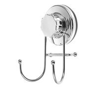 CANIGHT Gancio Ventosa in Acciaio Inossidabile per Bagno, Appendiasciugamani Riutilizzabile e Rimovibile, Ganci a Doppia Ventosa senza Fori, per Pareti Lisce