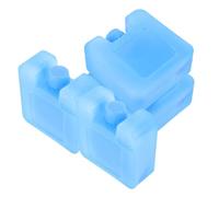 CANIGHT Ice Blocks 4 Pezzi Blu in Plastico per Condizionatore Ventilatore | Atmosfera Estiva, Facile da Trasportare, Coperchio Anti-perdita, per Frutta e Trasporto Alimenti