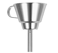 CANIGHT Imbuto in Acciaio Inossidabile con Filtro Efficiente e Apertura Larga per Cucina e Preparazione Tè, per Filtrare Oli con Facilità
