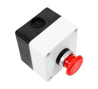 CANIGHT Interruttore Pulsante Momento Controllo Stazione per Sicurezza Industriali e Laboratori Protezione da Attivazione Involontaria Resistente