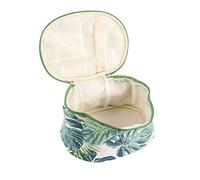 CANIGHT Makeup Oval Shape Portatile Organizer Cosmetici Multifunzionale Monstera Per e Toiletries