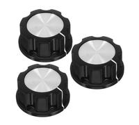 CANIGHT Manopola Nera in Plastico per Friggitrice ad Aria e Pentola a Pressione, 3 Pezzi, Compatibile Fornelli Elettrici, Facile da Installare in Cucina e Feste