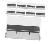 CANIGHT Organizer con Protezione Anti-usura Vintage per Cassette Audio in Plastica Ps 9 Pezzi e Design Compatto per Appassionati di Musica e Musicisti
